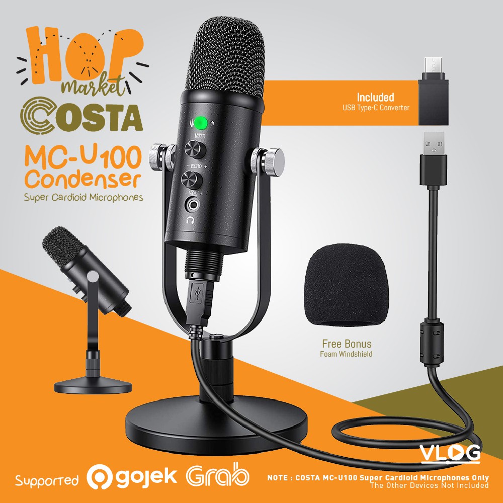 Mic Condenser Costa CMU100 